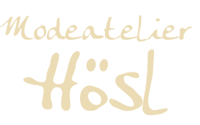 „Modeatelier Georgine Hösl“-Logo, zur Startseite